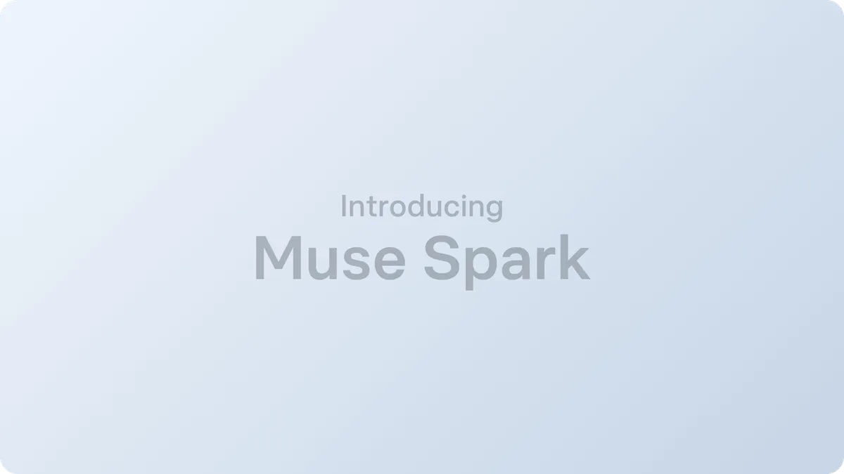 메타, 자체 개발 AI 공개 '뮤스 스파크(Muse Spark)'