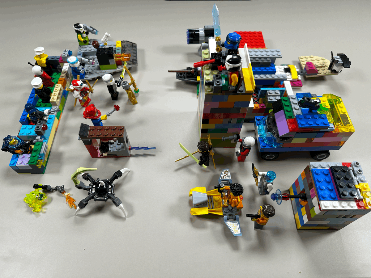 Mijn zelfgemaakte lego set