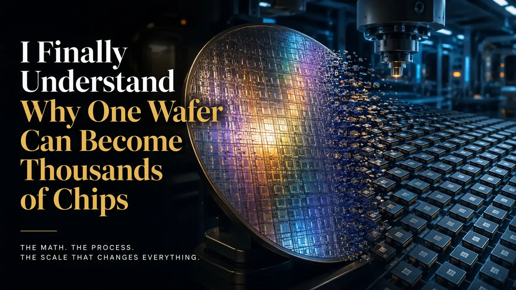 I Finally Understand Why One Wafer Can Become Thousands of Chips