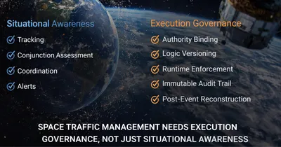 Space Traffic Management (STM) Needs Execution Governance, Not Just Situational Awareness