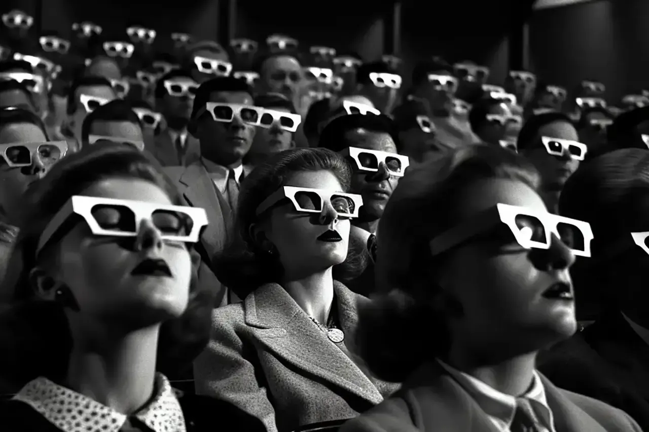 Nostalgic 3D Cinema Experience