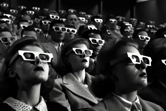 Nostalgic 3D Cinema Experience