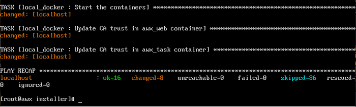 Ansible installation Playbook