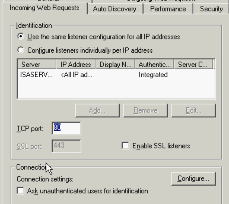 Incoming Web Requests