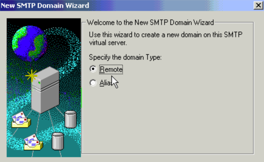 SMTP Domain Wizard