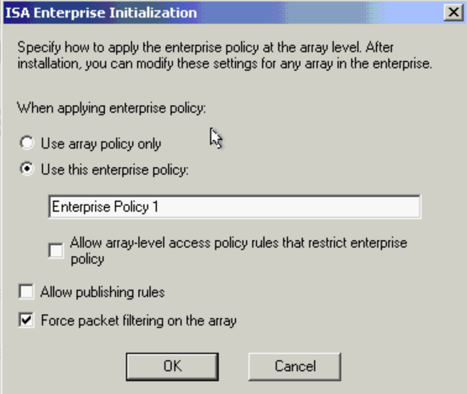 ISA Enterprise Policy
