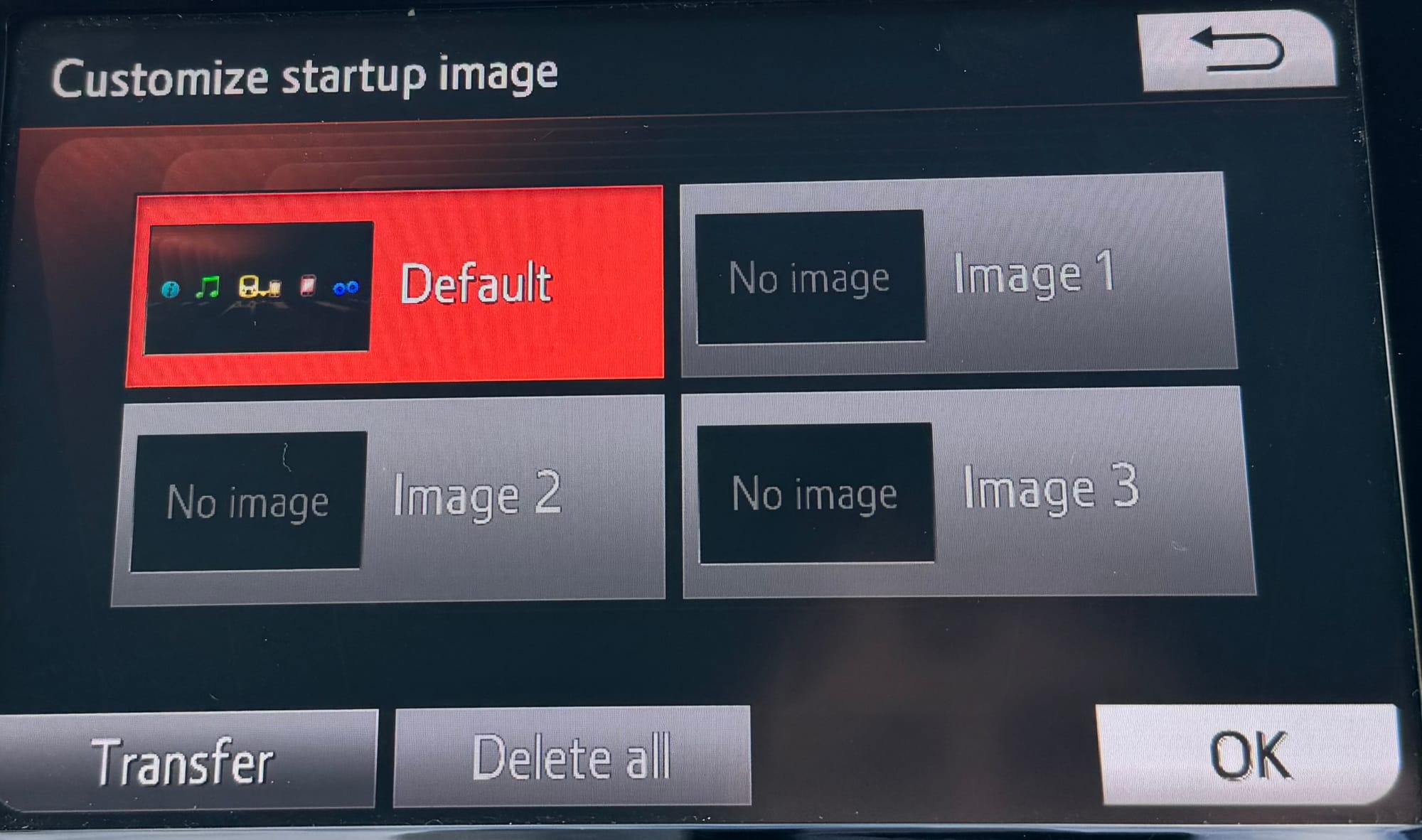 x-touch Customize startup image (Default)