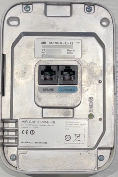 AIR-CAP702W Rear