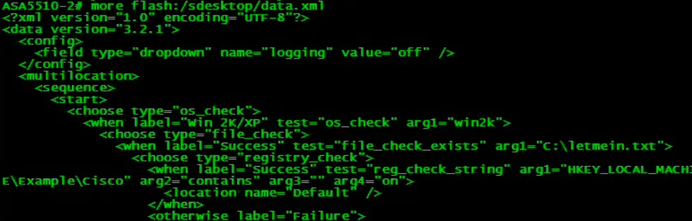CSD XML Configuration