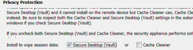 Secure Desktop Enable