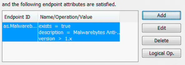 DAP Endpoint Attributes