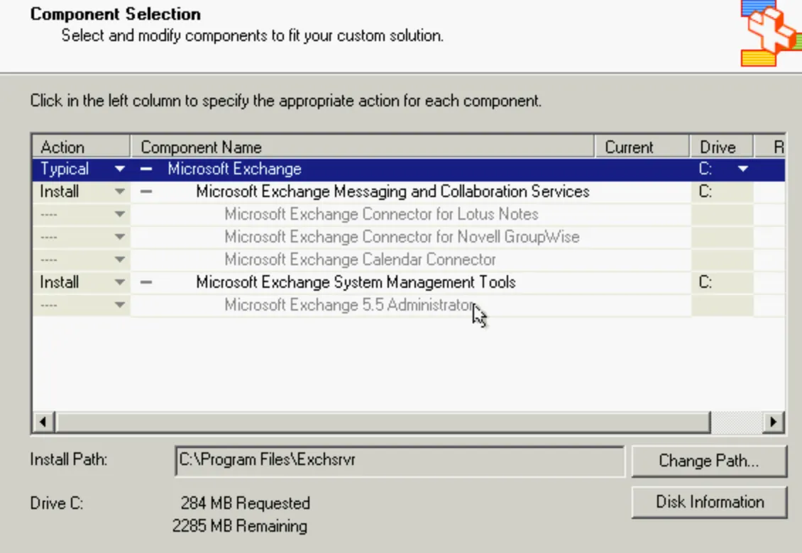 Exchange Server Installation
