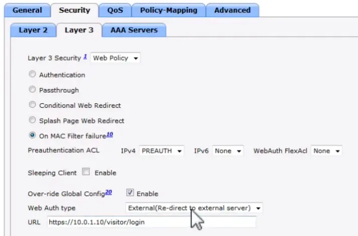 Layer 3 On MAC Filter Failure