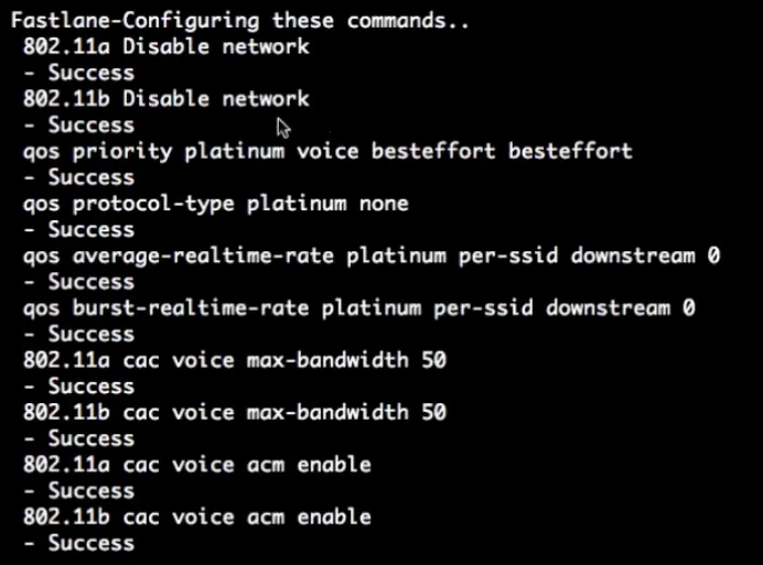 FastLane Enable Command Line