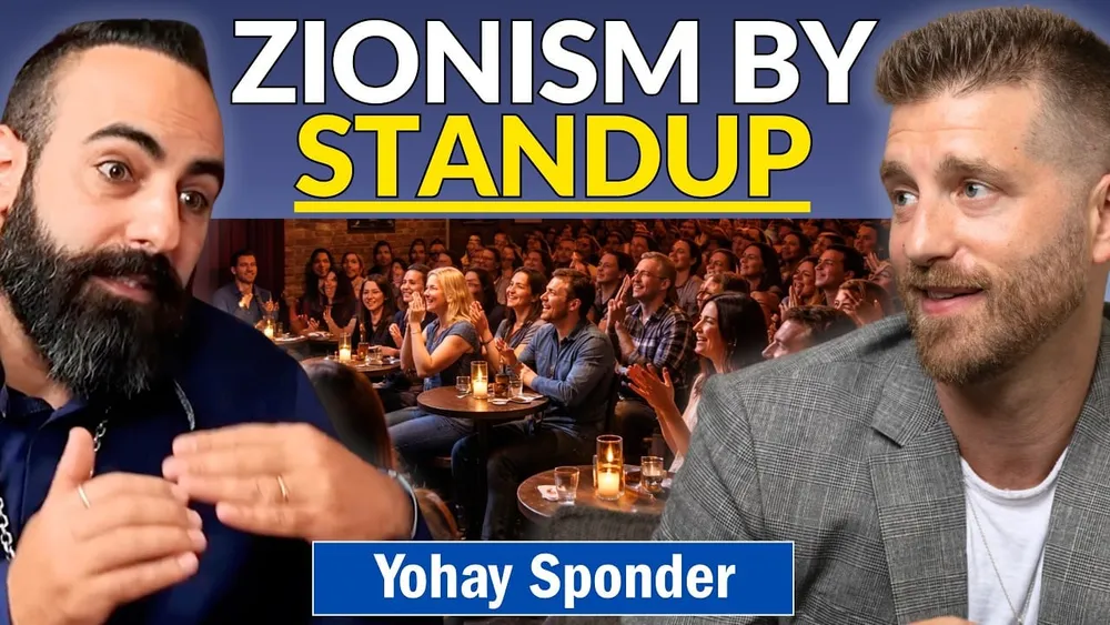 Israel’s Most CANCELLED Comedian Turns Jew-Hate Into Comedy | Yohay Sponder
