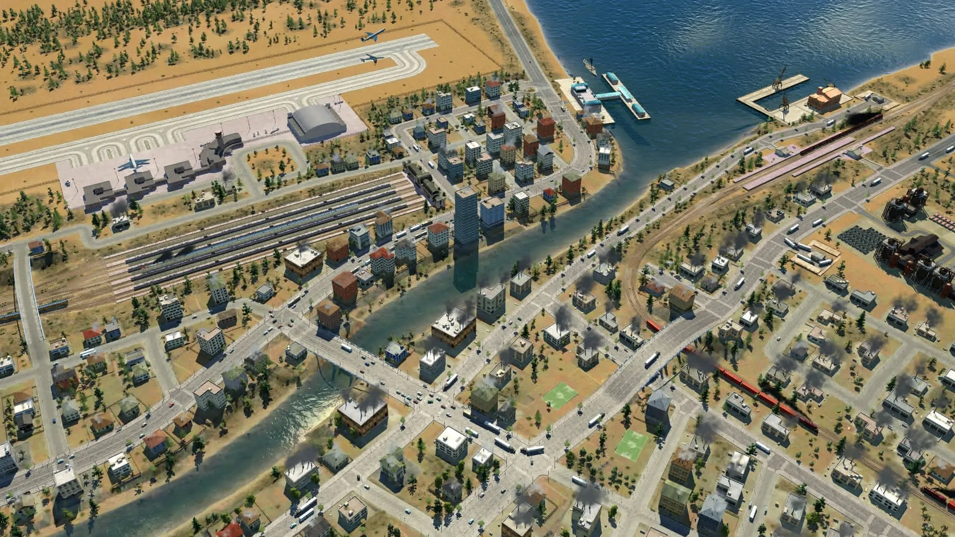 Transport Fever map screenshot