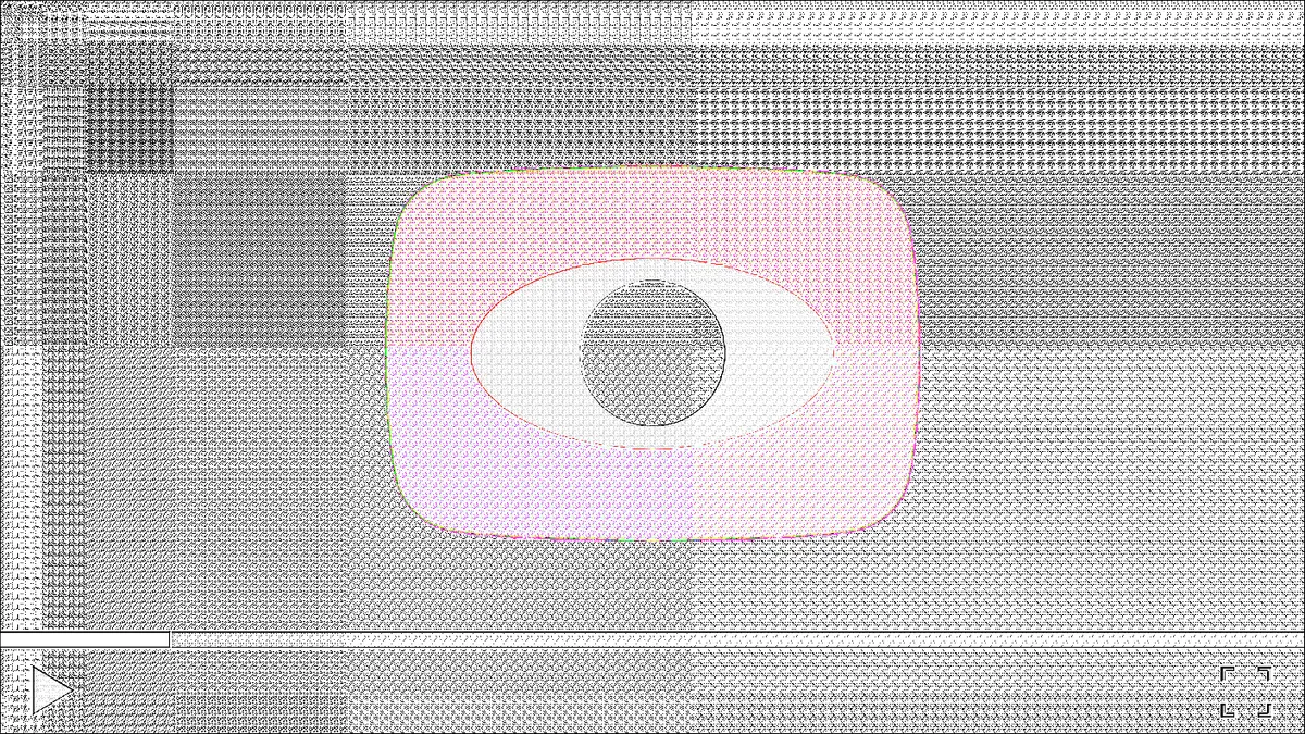 An image with resizing corruption artifacts enhanced to highlight an image processing software bug.