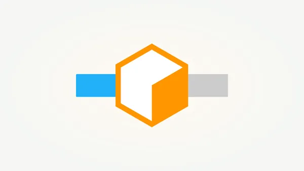 The Coinhive logo in front of an obscured progress bar.