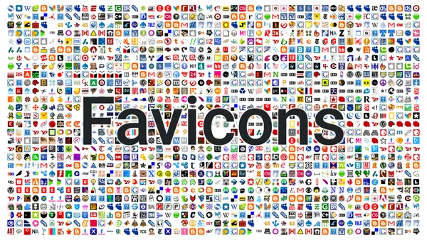 A big grid featuring small favicons from popular websites.