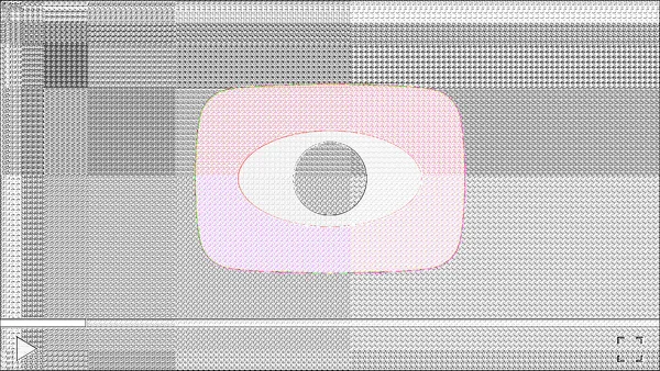 An image with resizing corruption artifacts enhanced to highlight an image processing software bug.