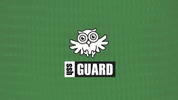 The SSHGuard swooping-owl logo.