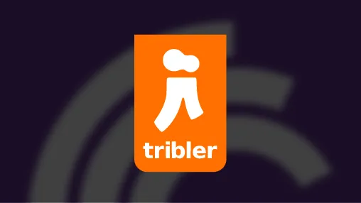 The Tribler peer-to-pper (P2P) BitTorrent client logo.