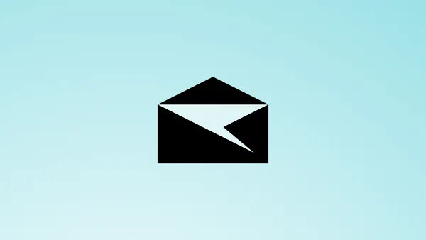 The Outlook Mail (Windows 10 Mail) app icon against a blue background.