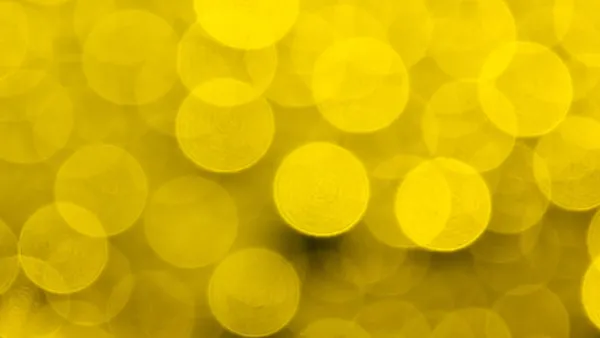 Abstract yellow circles.