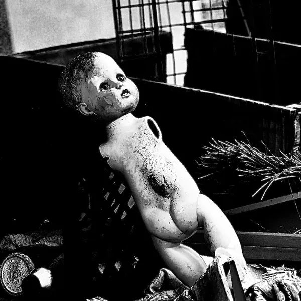 Armless Doll. Abandoned Hovel. Columbus, New Mexico.