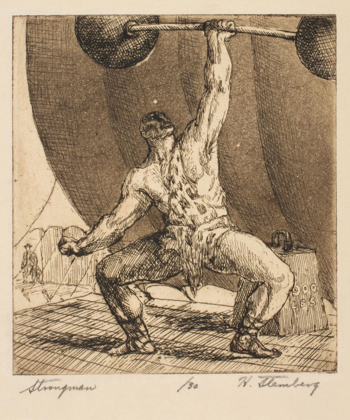 Don't flex your muscles; move the weight