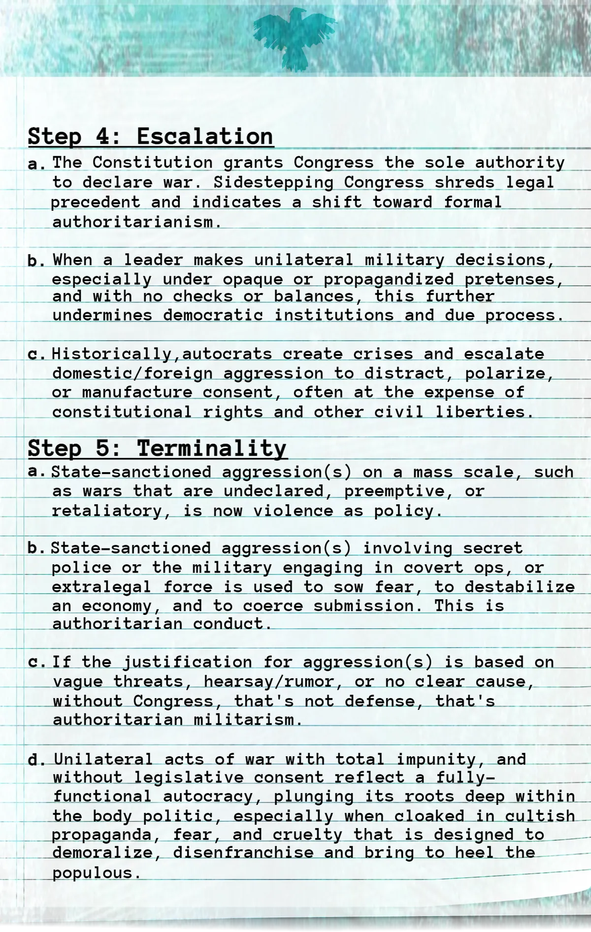 Terminality