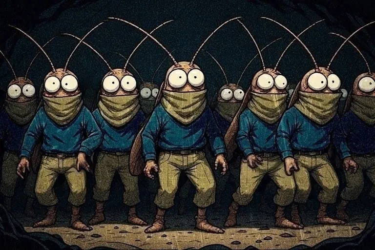 Cockroaches in Khakis...