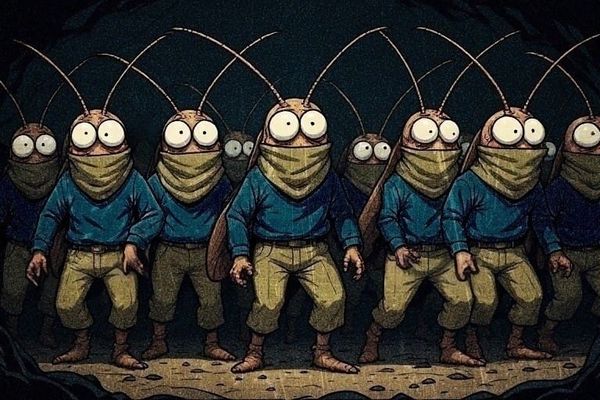 Cockroaches in Khakis...