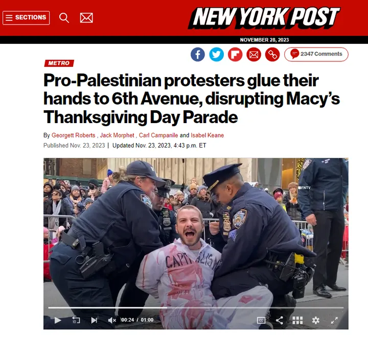 The Macy's Day Parade Halftime Show!