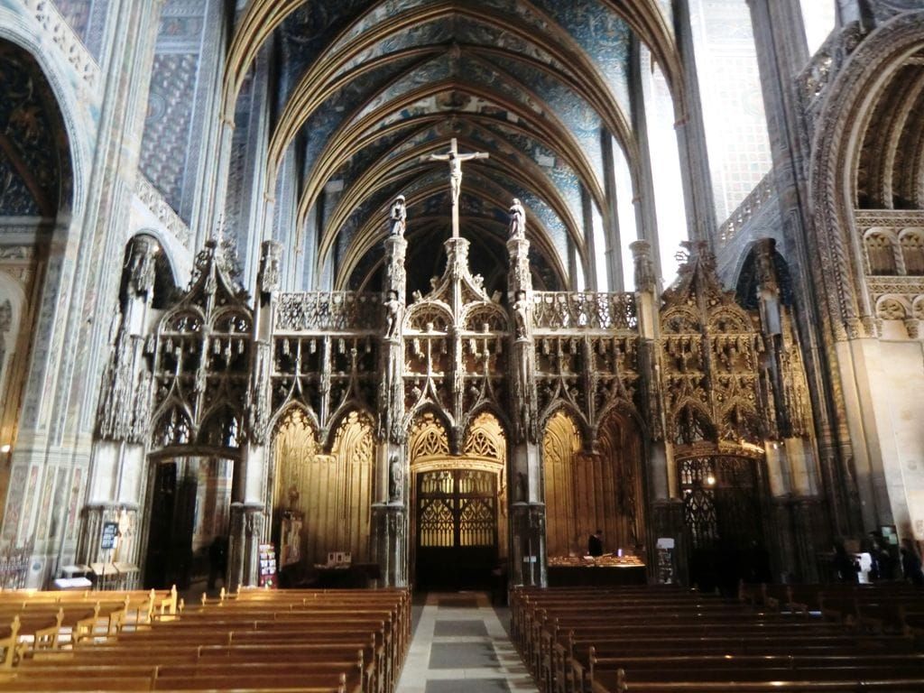 Inside Albi Cathedral