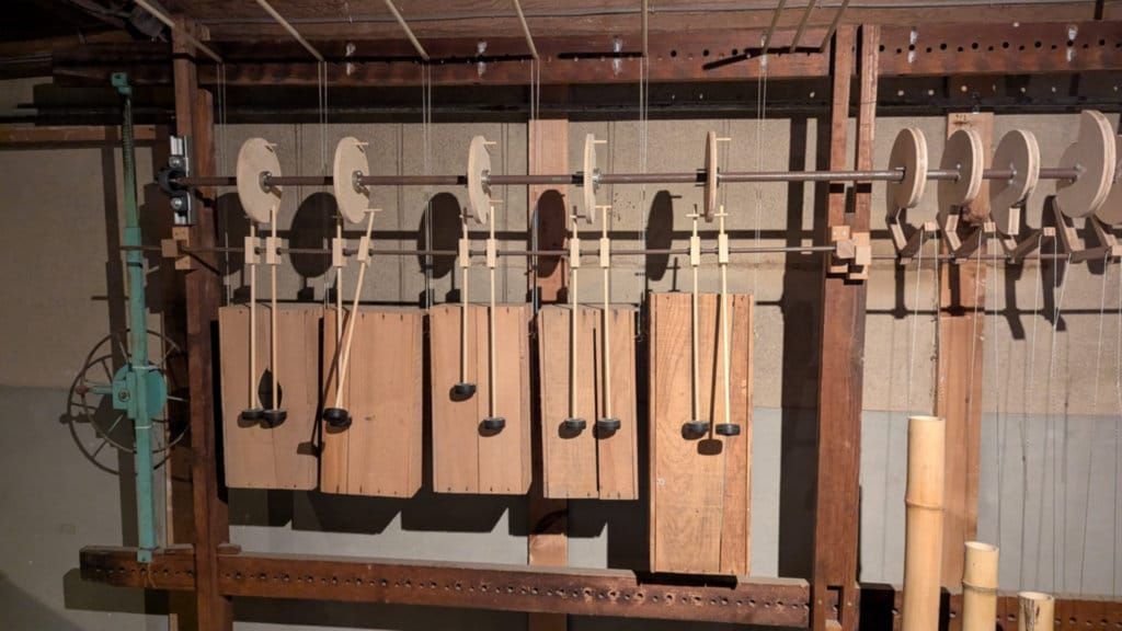 "Reverberations～Okahachi Water Wheel" by Makoto Oka+The Music Mill Project