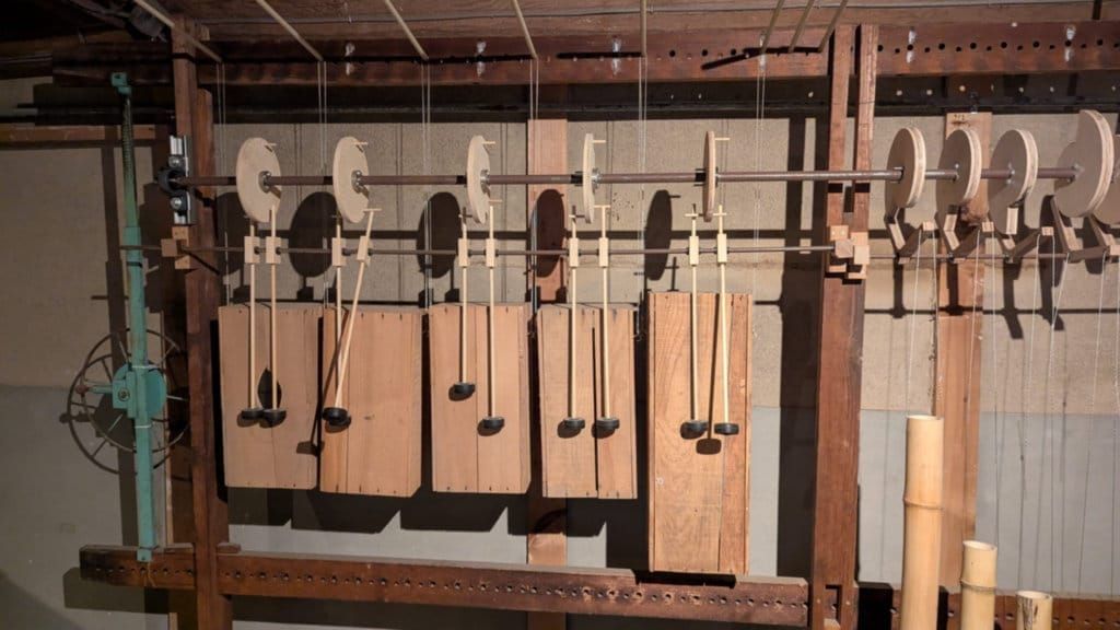 "Reverberations～Okahachi Water Wheel" by Makoto Oka+The Music Mill Project