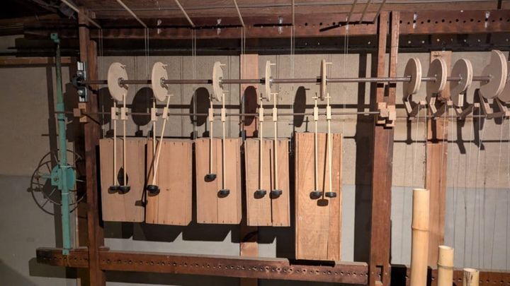 "Reverberations～Okahachi Water Wheel" by Makoto Oka+The Music Mill Project