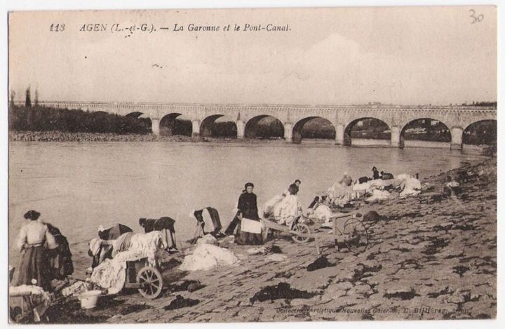 Agen – The Garonne River and its Aqueduct