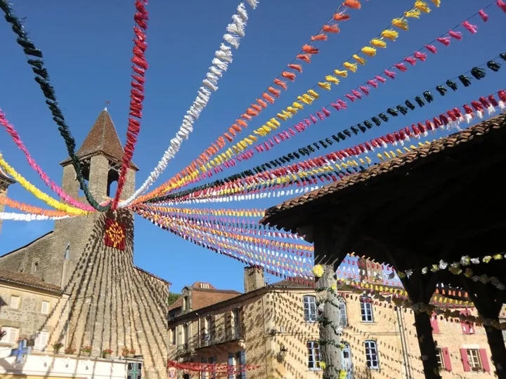 Belvès in Summer