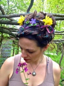 Amy Daniels-Moehle, "Verona'd" by Sharron May. Hair and photo courtesy Sharron May/Beyond Salon