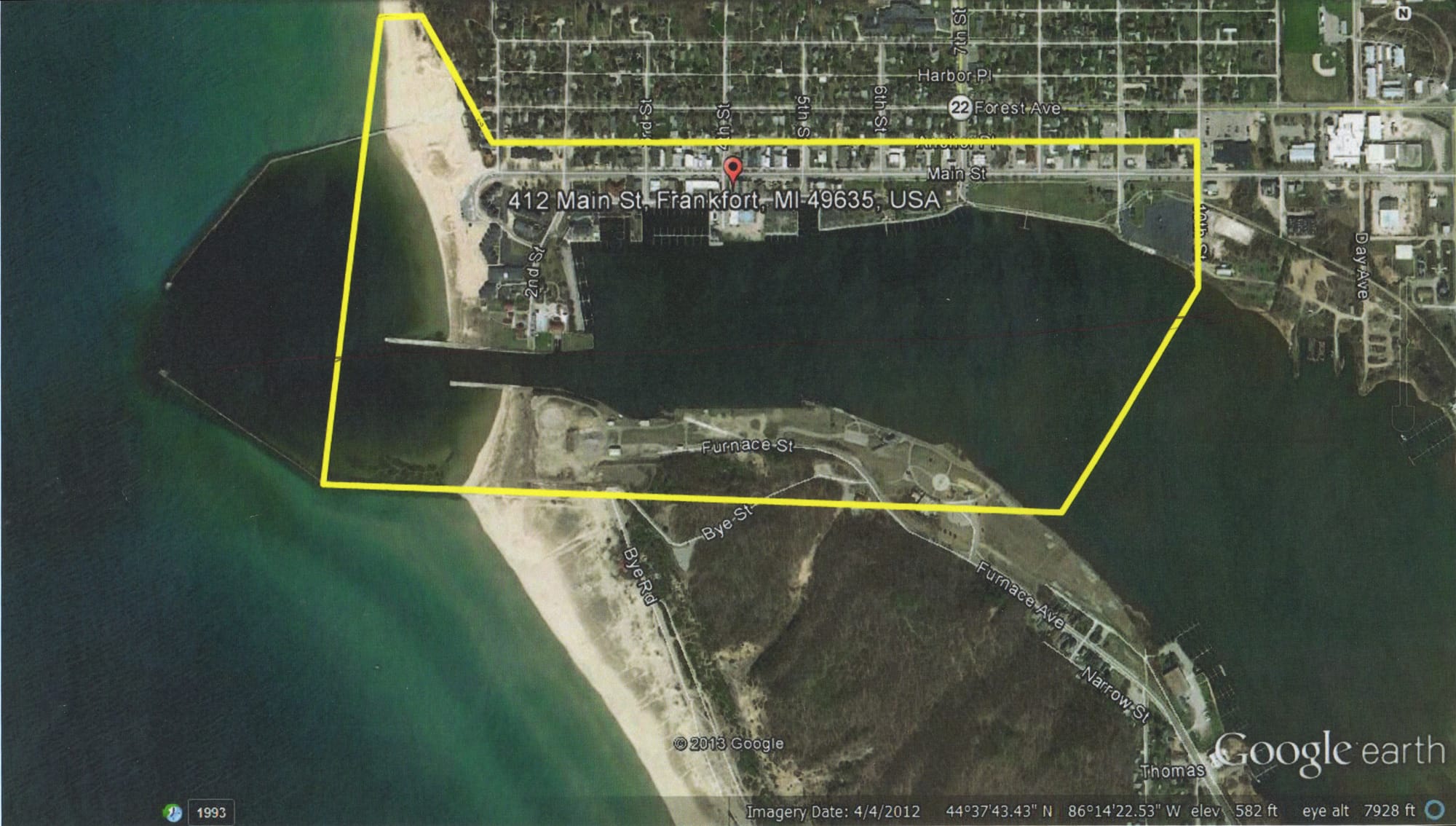 Proposed WiFi Coverage Area Frankfort Elberta