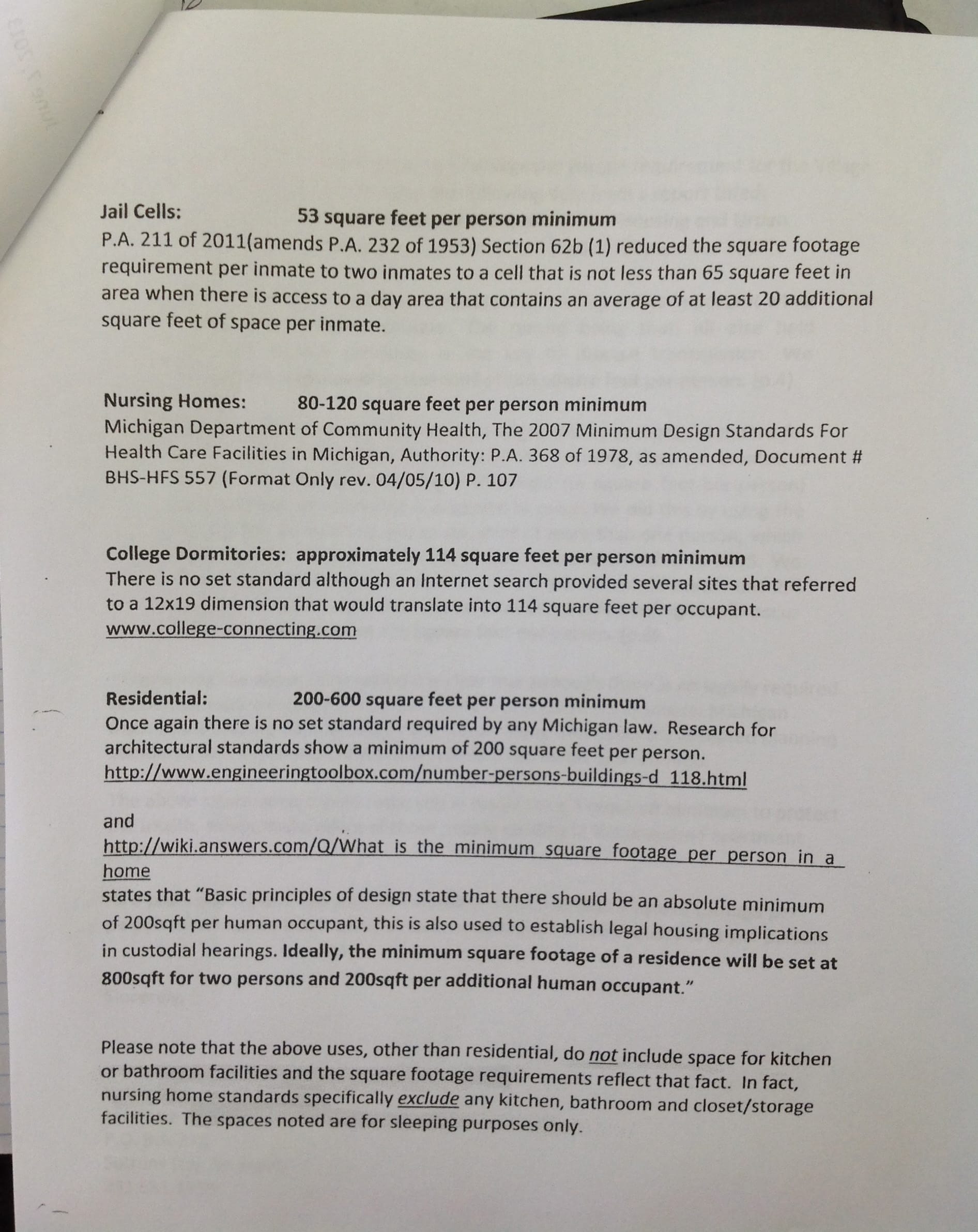 Occupancy letter page 2