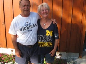 Art and Joan Moseler, summer 2013. Photo courtesy of the Moselers.