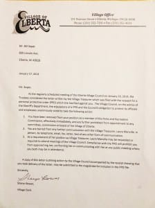 Letter from Sharyn Bower to Bill Soper