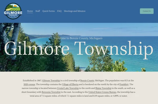 Gilmore has a new website!