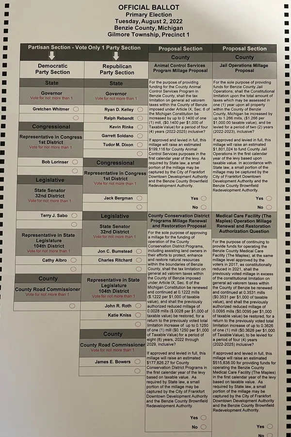 Elberta votes
