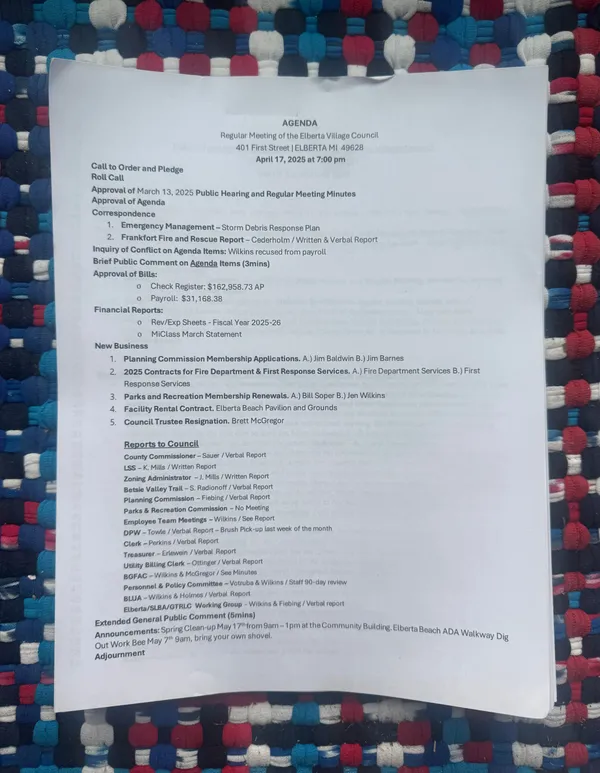 Council Meeting This Week