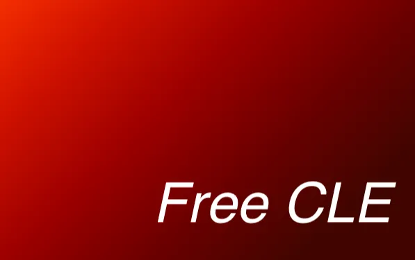 April 2026 Free CLE