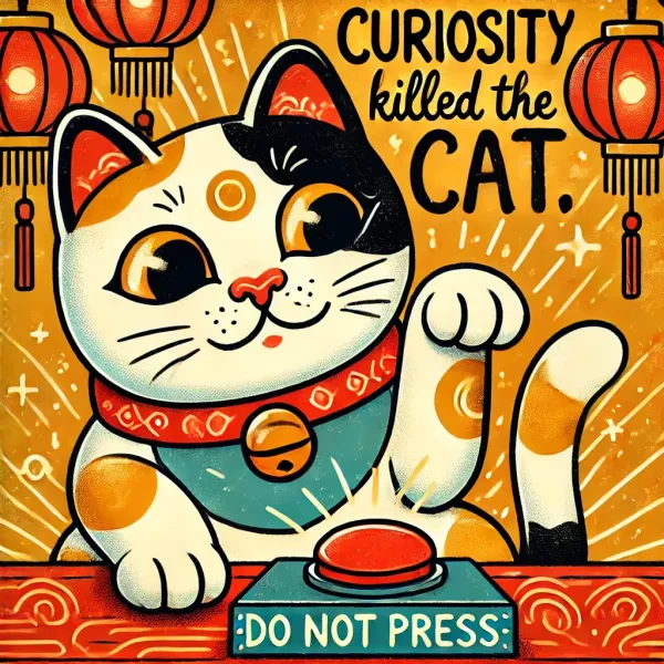 Curiosity killed the cat